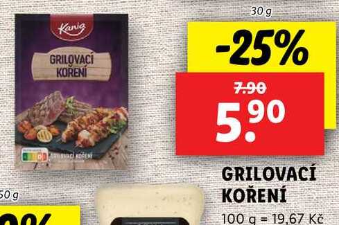 GRILOVACÍ KOŘENÍ, 30 g