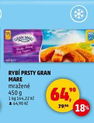RYBÍ PRSTY GRAN MARE mražené, 450 g 