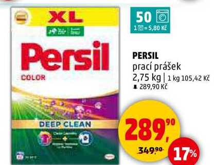 PERSIL prací prášek, 2,75 kg 