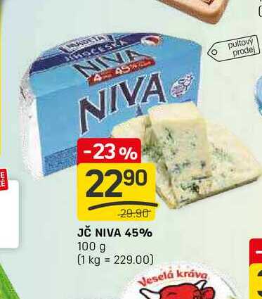 JČ NIVA 45% 100g