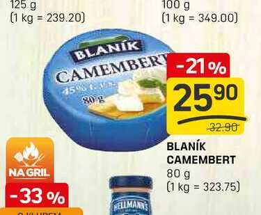 BLANÍK CAMEMBERT 80 g
