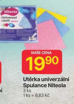 Utěrka univerzální Spulance Niteola 3 ks