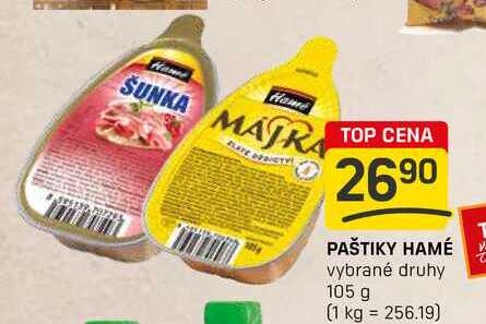 PAŠTIKY HAMÉ vybrané druhy 105 g 