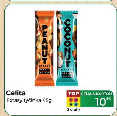 Celita Extasy tyčinka 45g  