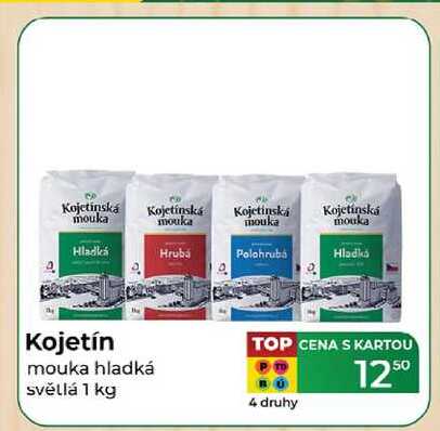 Kojetín mouka hladká světlá 1 kg 