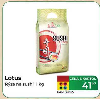 Lotus Rýže na sushi 1 kg  