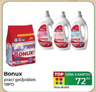Bonux prací gel/prášek 18PD 