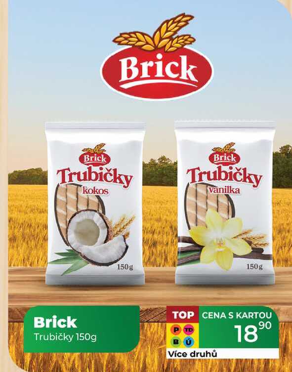 Brick Trubičky 150g 