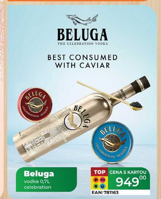 Beluga vodka 0,7L celebration 
