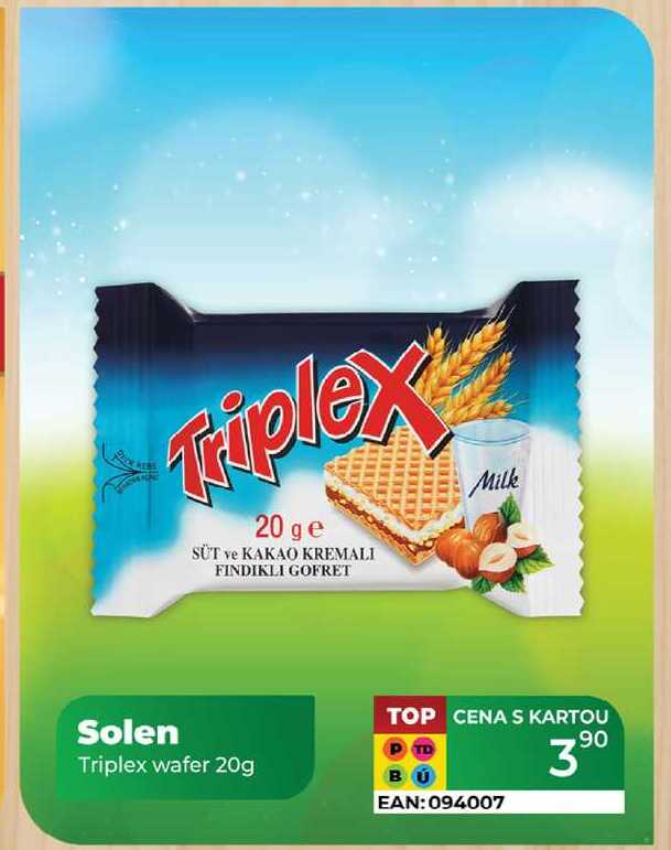 Solen Triplex wafer 20g 