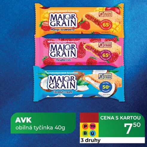 AVK obilná tyčinka 40g  