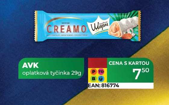 AVK oplatková tyčinka 29g