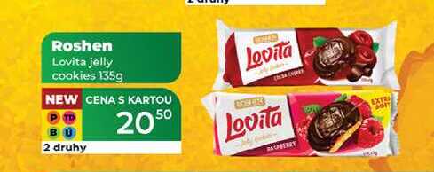Roshen Lovita jelly cookies 135 g 