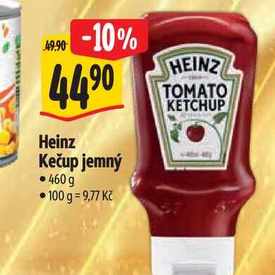   Heinz Kečup jemný 460 g 