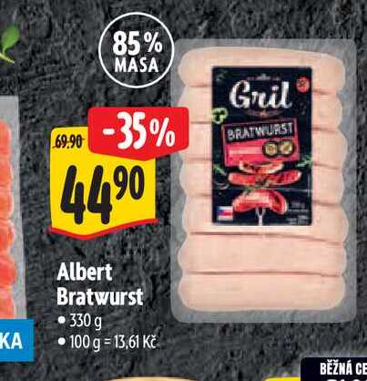 Albert Bratwurst 330 g