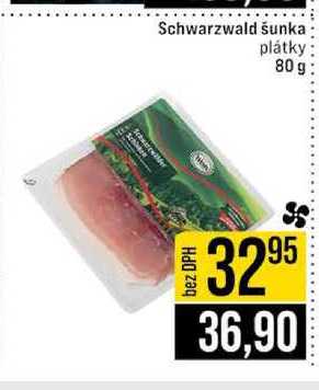 Schwarzwald šunka plátky 80 g 