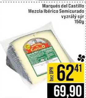 Marqués del Castillo Mezcla Ibérico Semicurado vyzrálý sýr 150g 
