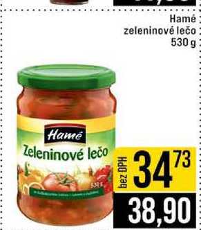 Hamé zeleninové lečo 530 g