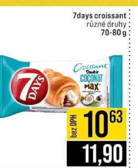 7days croissant různé druhy 70-80 g