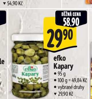 efko Kapary  95 g 
