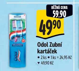   Odol Zubní kartáček 2 ks 