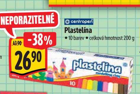   Plastelína  10 barev 