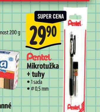   Mikrotužka + tuhy 
