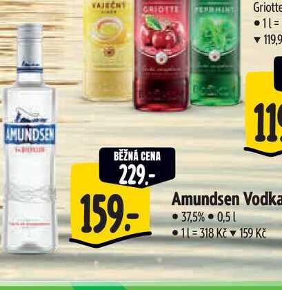  Amundsen Vodka 37,5% 0,5 l
