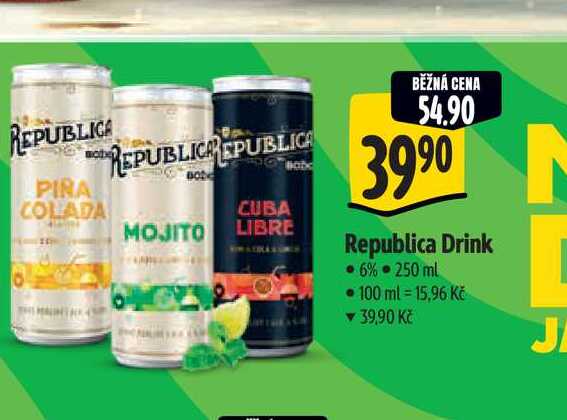   Republica Drink 250 ml