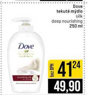 Dove tekuté mýdlo silk deep nourishing 250 ml 