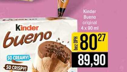 Kinder Buena original 4 x 90 ml 
