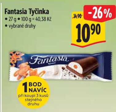 Fantasia Tyčinka, 27 g 