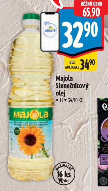 Majola Slunečnicový olej, 1 l