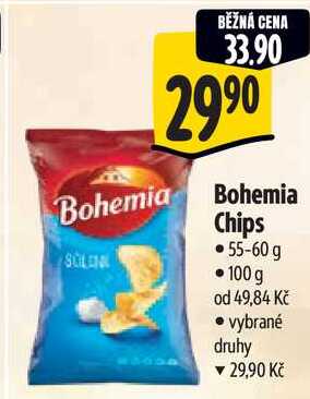 Bohemia Chips, 55-60 g 