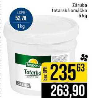 Záruba tatarská omáčka 5 kg 