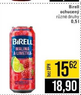 Birell ochucený různé druhy 0,5l