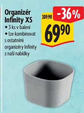 Organizér Infinity XS, 3 ks