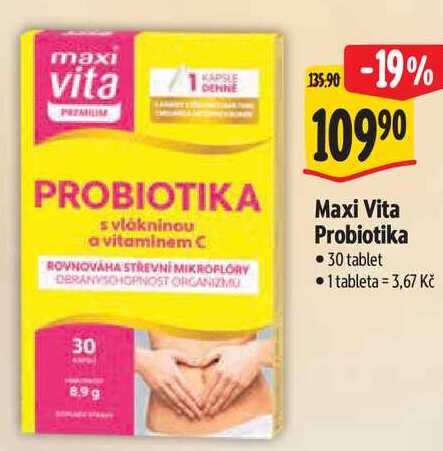 Maxi Vita Probiotika, 30 tablet