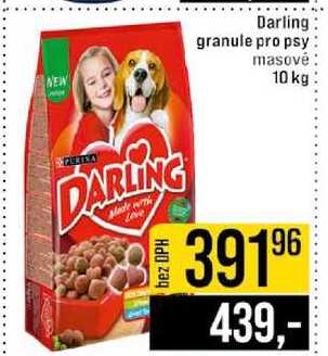 Darling granule pro psy masové 10 kg 