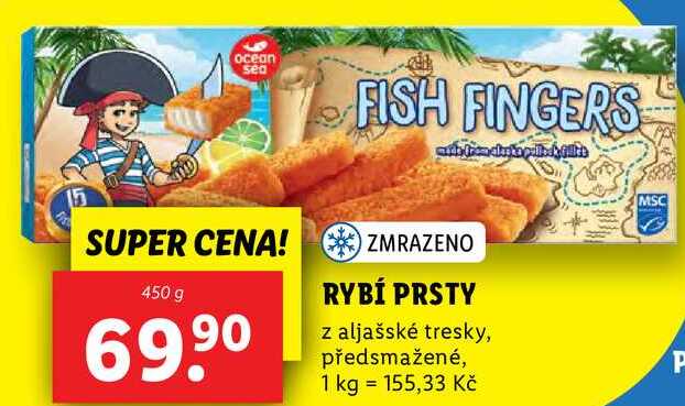 RYBÍ PRSTY, 450 g
