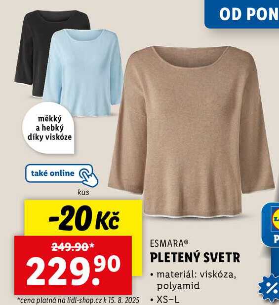 PLETENÝ SVETR 