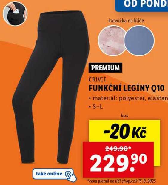 FUNKČNÍ LEGÍNY Q10 