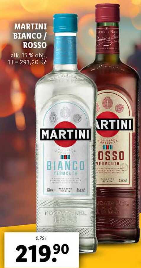 MARTINI BIANCO/ROSSO, 0,75 l