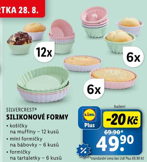 SILIKONOVÉ FORMY 