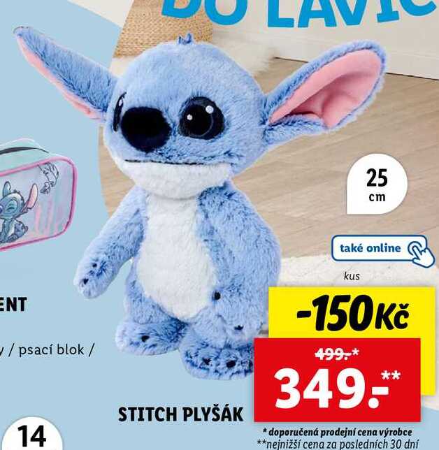 STITCH PLYŠÁK