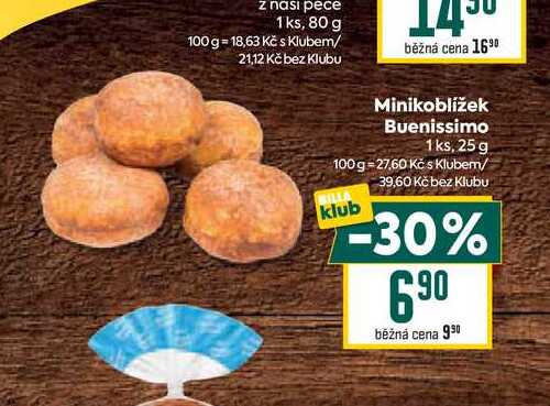 Minikobližek Buenissimo 1ks, 25 g
