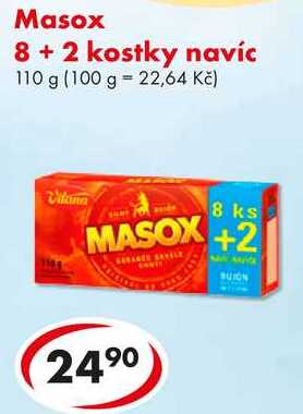 Masox 8 + 2 kostky navíc, 110 g  
