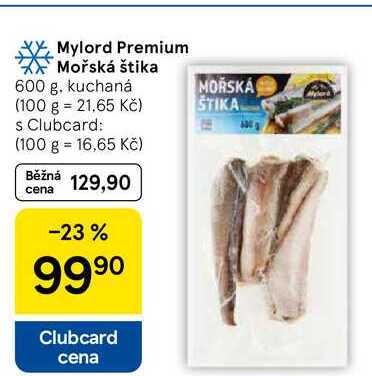 Mylord Premium Mořská štika, 600 g, kuchaná  