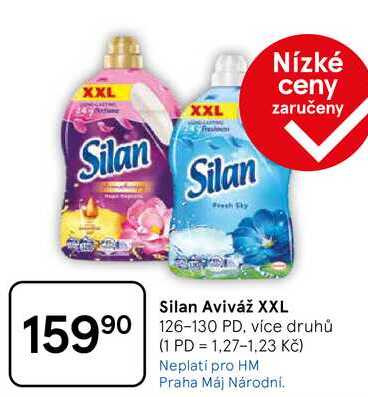 Silan Aviváž XX3L, 126-130 PD, více druhů 