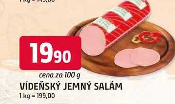 Vídeňský salám jemný 100g